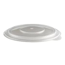 Incredi-Bowls® Lid Flat 7.25 IN 1 Compartment PP Clear Round For 20-24-32-40 OZ Bowl Unhinged Anti-Fog 252/Case