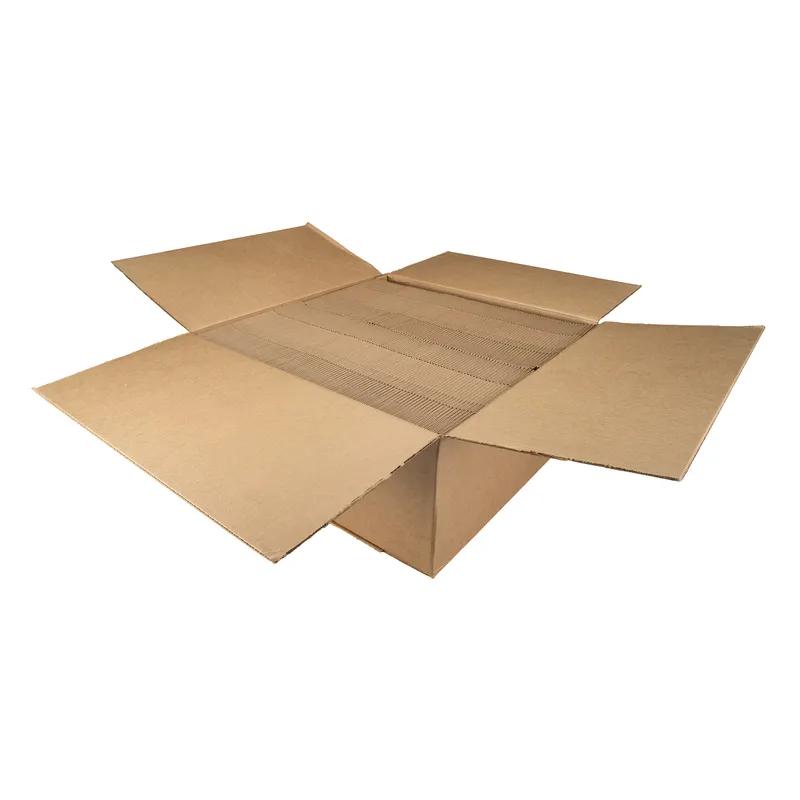 FiberPac Take-Out Box Tuck-Top With Flat Lid 9.25X7.375X3.125 IN PCF Kraft Rectangle 200/Case