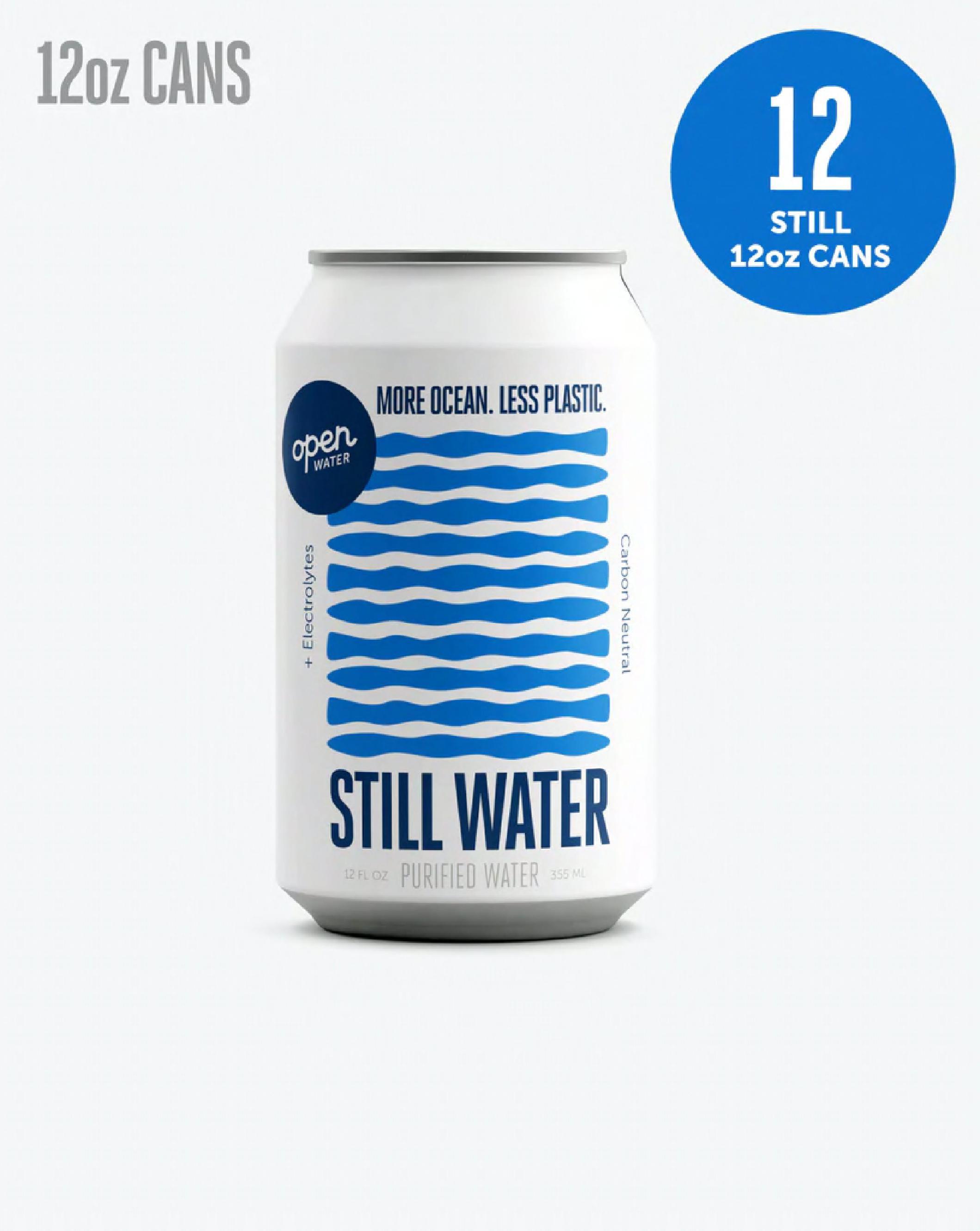 Still Water Water 12 OZ Aluminum Can 12/Case