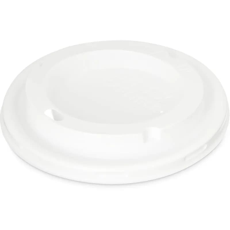 Dinex® Fenwick Lid Flat PS Translucent For 8 OZ Mug Cup 1000/Case