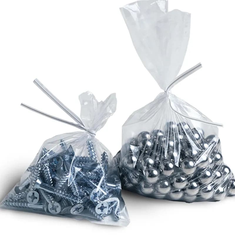 TUF-R® Bag 30X36 IN LLDPE 1.25MIL Extra Heavy Duty Clear With Open Ended Closure Flat 500/Case