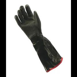 Gloves Large (LG) 18 IN Black Neoprene Elbow-Length 1/Pair