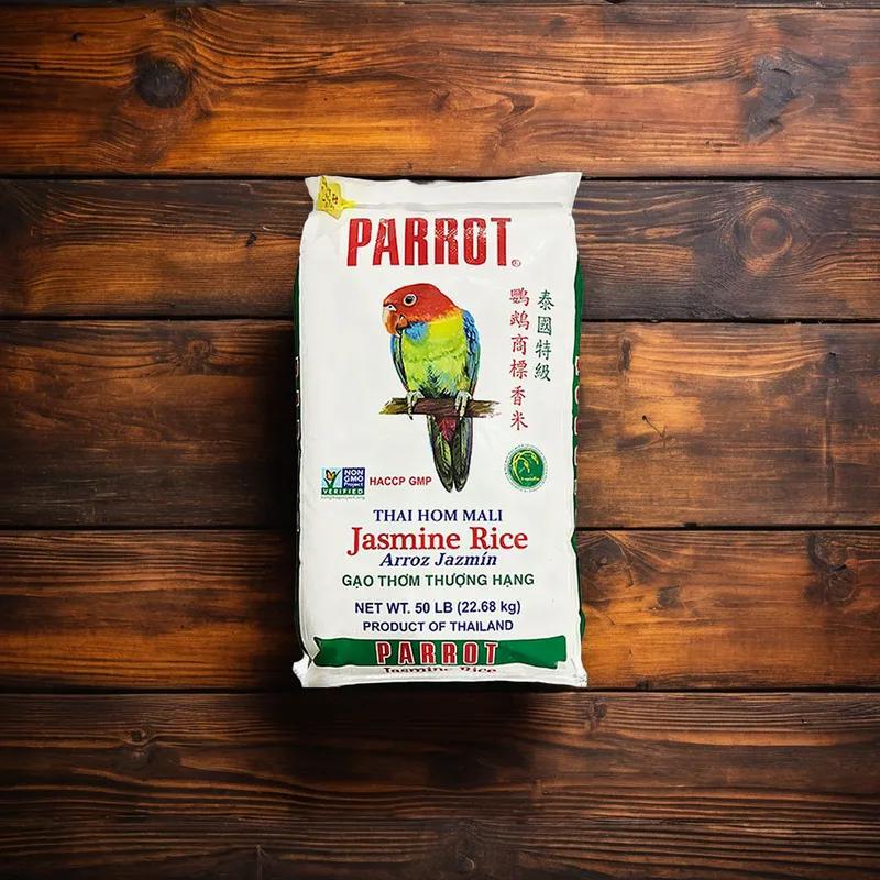 Parrot Jasmine Rice 50 LB 1/Bag