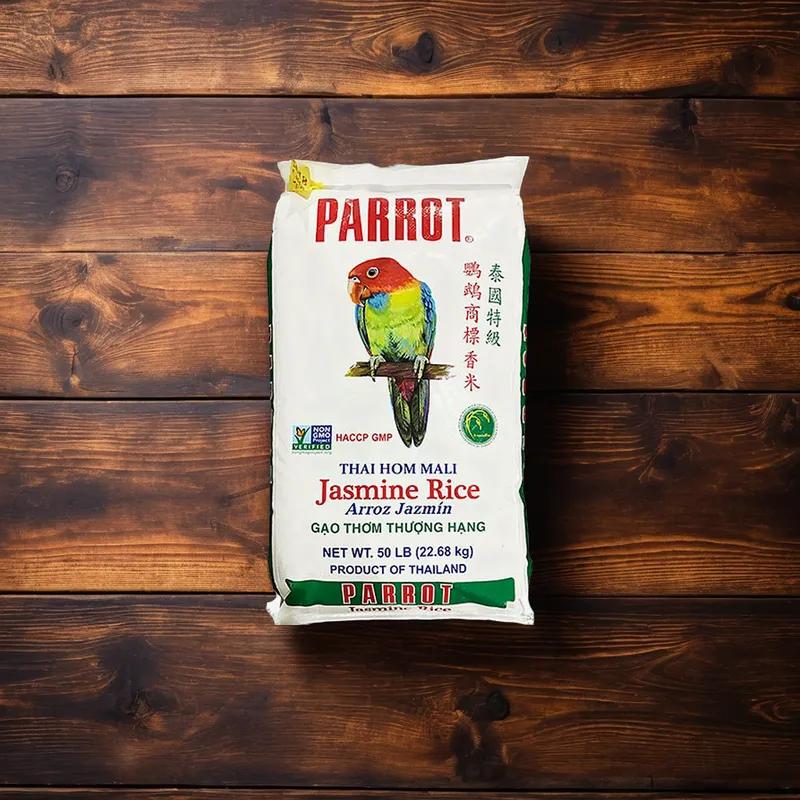 Parrot Jasmine Rice 50 LB 1/Bag