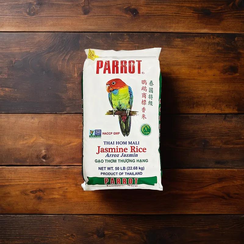 Parrot Jasmine Rice 50 LB 1/Bag