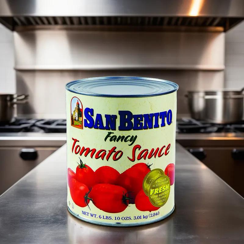 San Benito Tomato Sauce Fancy #10 CN 6/Case