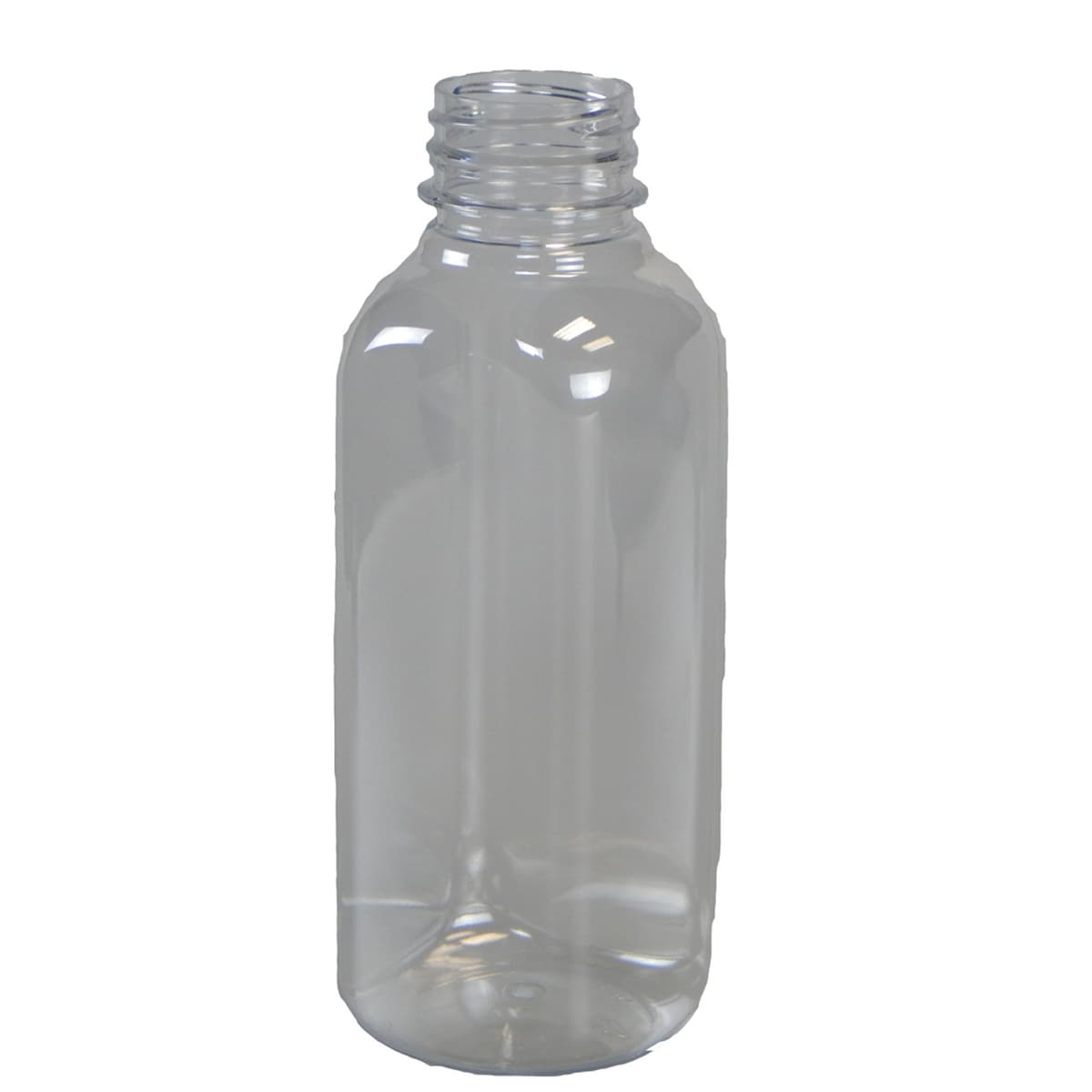 Bottle 16 OZ PET Clear Square 144/Case