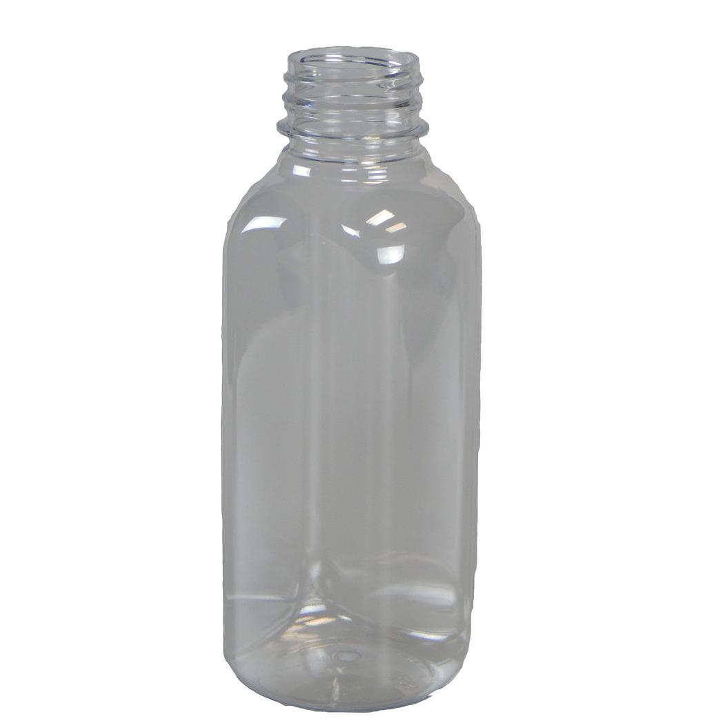 Bottle 16 OZ PET Clear Square 144/Case