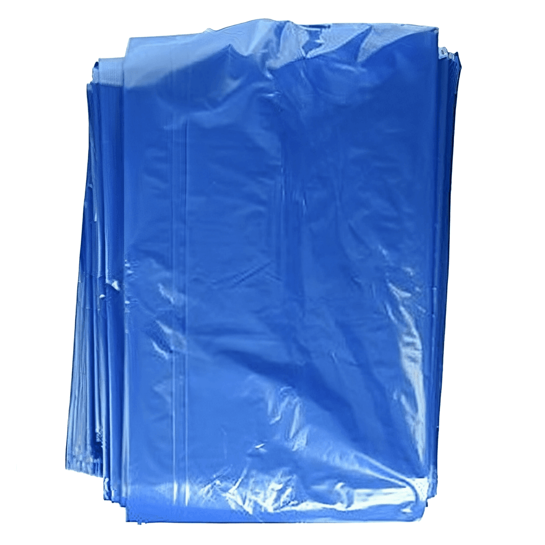 Victoria Bay Can Liner 43X48 IN 50 GAL Blue HDPE 17MIC 200/Case