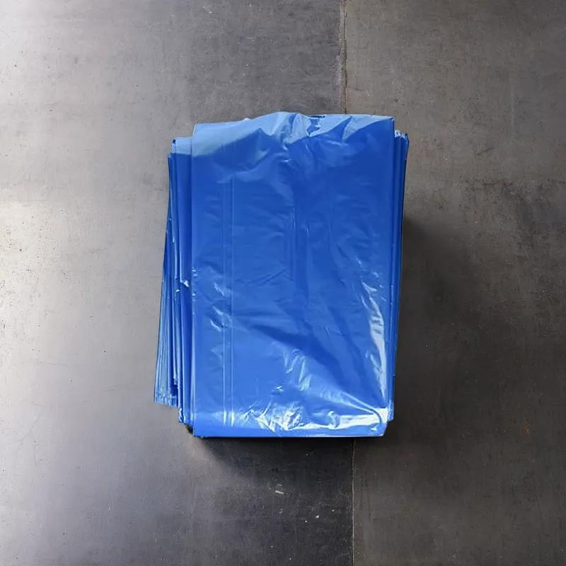 Victoria Bay Can Liner 43X48 IN 50 GAL Blue HDPE 17MIC 200/Case
