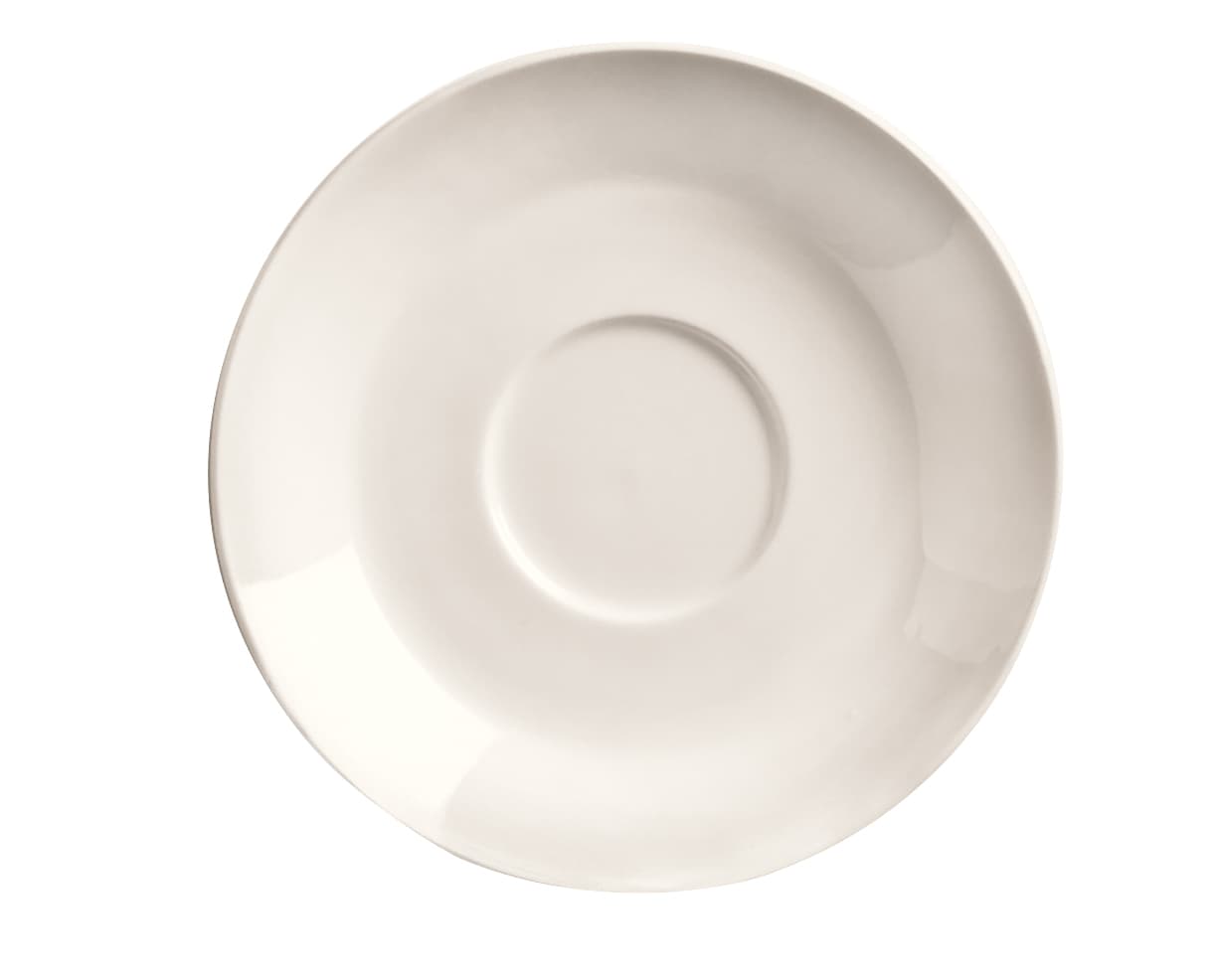 Basics Espresso Saucer 5.75 IN Porcelain White 12/Case