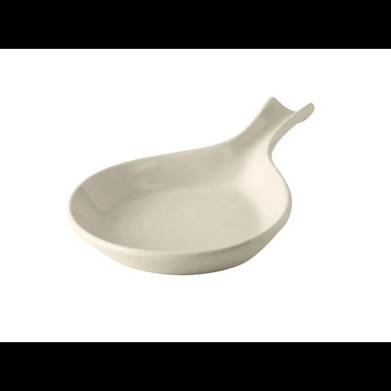 Fry Pan Server 11.375 IN 18 OZ China Eggshell Fully Vitrified Oven Safe Dishwasher Safe Microwave Oven Safe 12/Case
