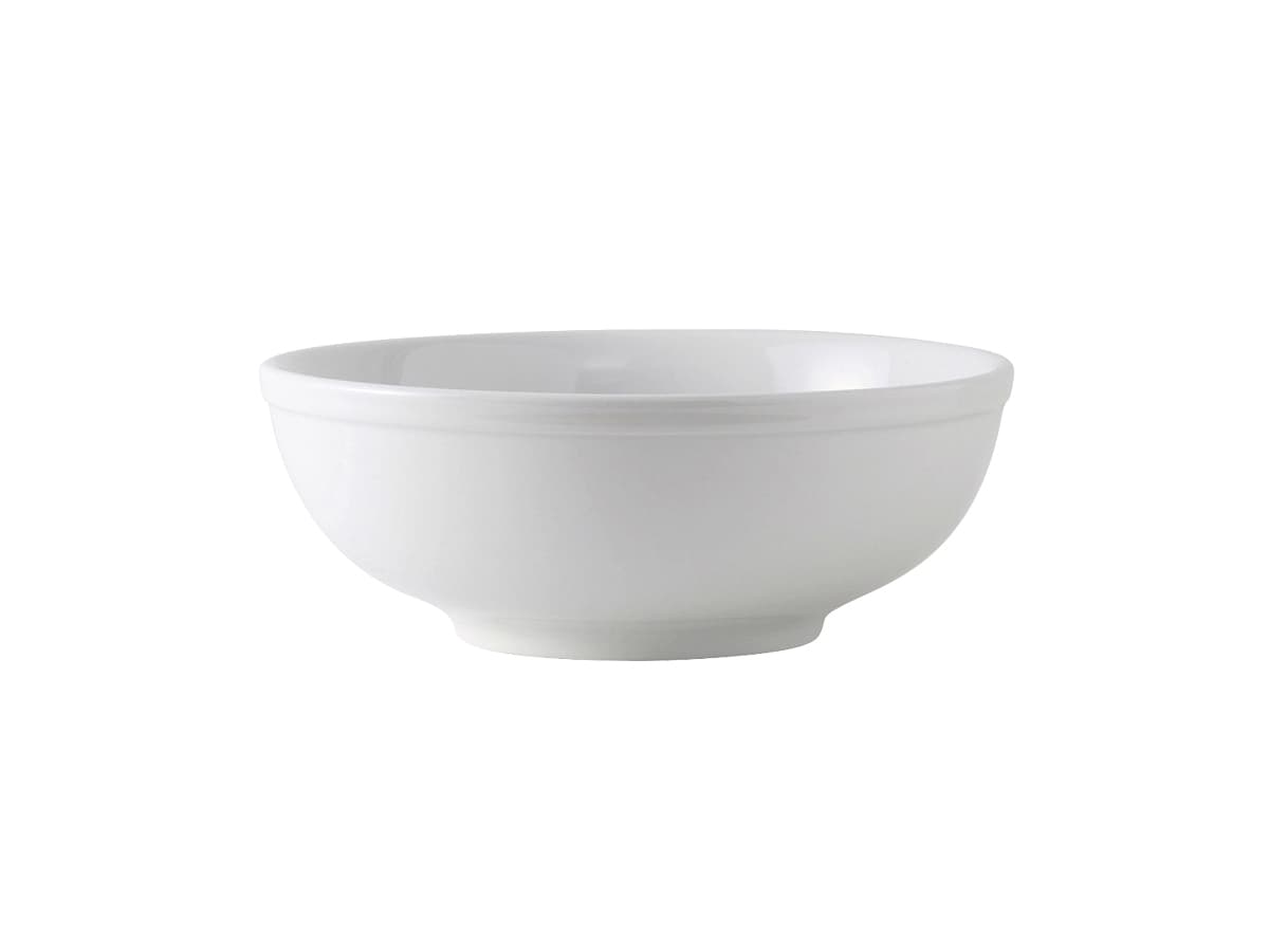 Menudo & Salad Bowl 58 OZ China Porcelain White Round Fully Vitrified 12/Case