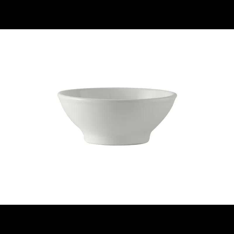 Menudo & Salad Bowl 25 OZ China White Round Fully Vitrified Oven Safe Dishwasher Safe Microwave Oven Safe 12/Case