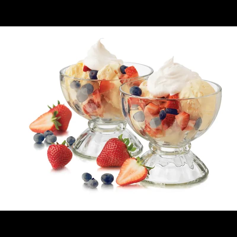 Fountainware Supreme Beverage Glass 17 FLOZ Clear Footed 24/Case