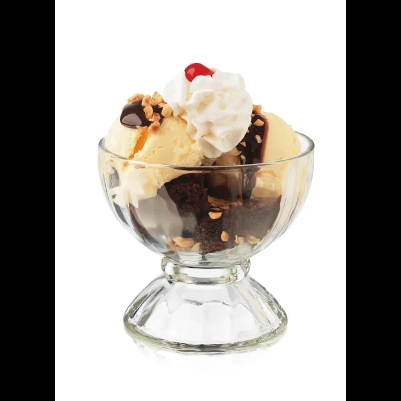 Fountainware Supreme Beverage Glass 17 FLOZ Clear Footed 24/Case