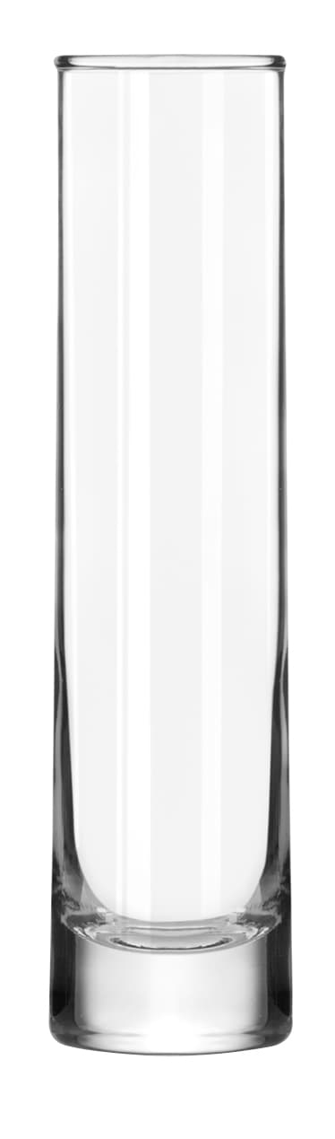 Chicago Bud Vase 6.75 FLOZ Glass Clear Cylinder Fluted 36/Case