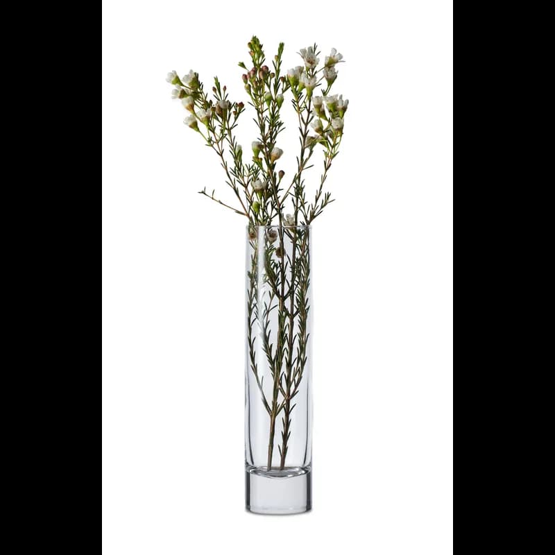 Chicago Bud Vase 6.75 FLOZ Glass Clear Cylinder Fluted 36/Case