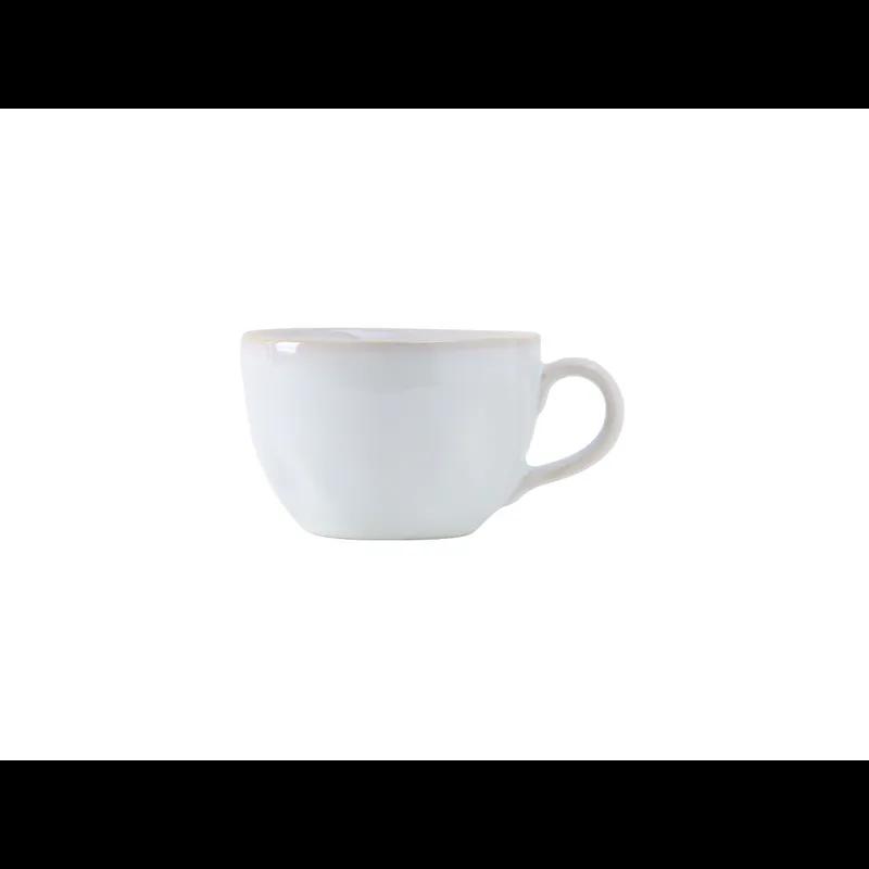 TuxTrendz Artisan Coffee Cup 10.5 OZ China White Round Fully Vitrified 24/Case