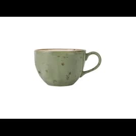 TuxTrendz Artisan Geode Coffee Cup 10.5 OZ China Olive Round Fully Vitrified 24/Case