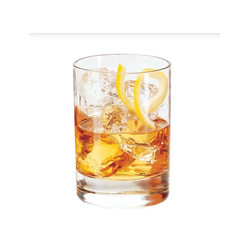 Finedge Beverage Glass 13.5 FLOZ Glass Clear Heavy Base 36/Case