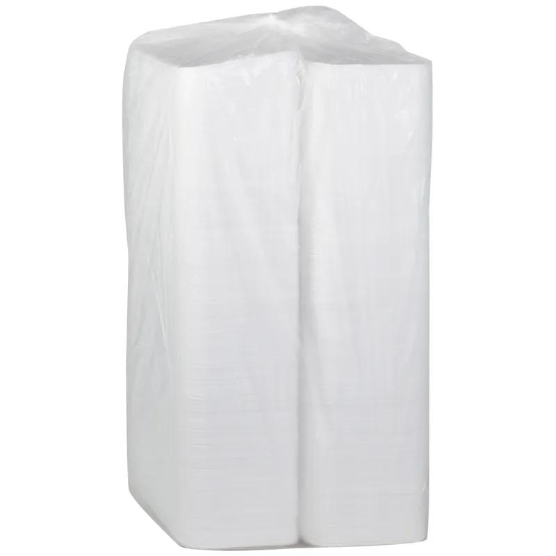 20 Supermarket Tray 8.7X6.2X0.65 IN Polystyrene Foam White Rectangle 500/Case