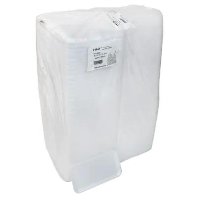 10S Supermarket Tray 10.75X5.7X0.65 IN Polystyrene Foam White Rectangle 500/Case