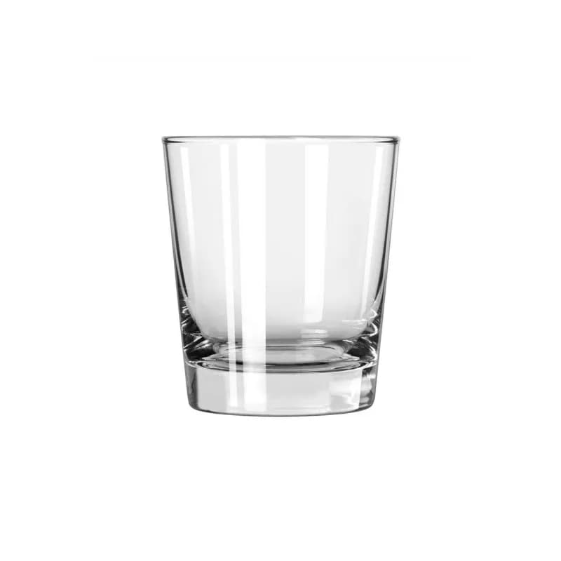 Beverage Glass 13 FLOZ Glass Clear Heavy Base 48/Case