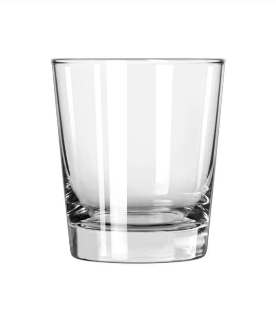 Beverage Glass 13 FLOZ Glass Clear Heavy Base 48/Case