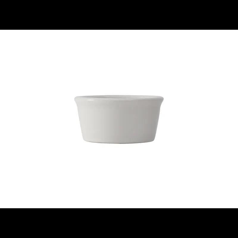Ramekin 3.5X1.75X3.25 IN 4 OZ China White Round Smooth Fully Vitrified 48/Case