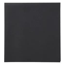 Linen-Like® Dinner Napkins 17X17 IN Black Airlaid Paper 1/4 Fold 300/Case