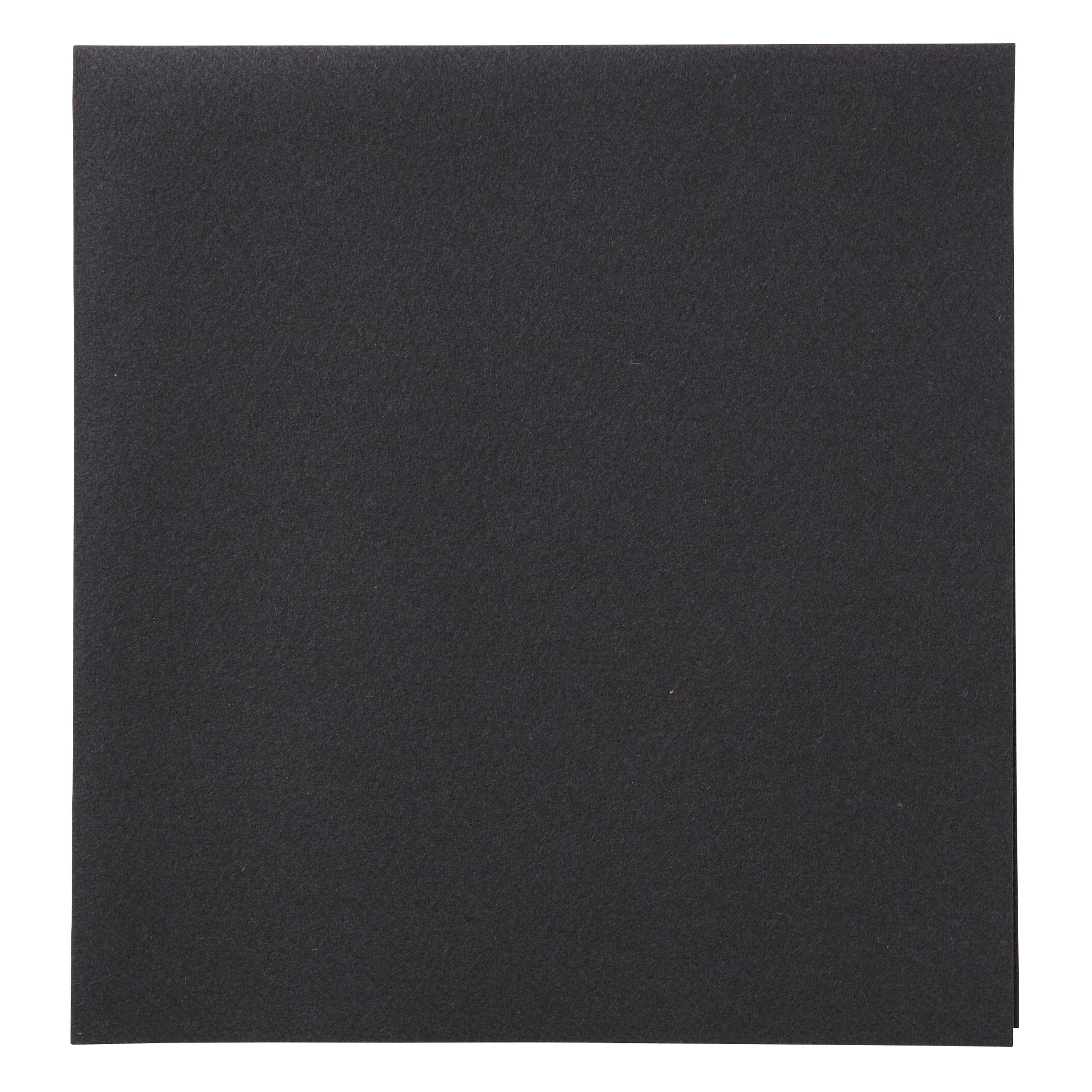 Linen-Like® Dinner Napkins 17X17 IN Black Airlaid Paper 1/4 Fold 300/Case