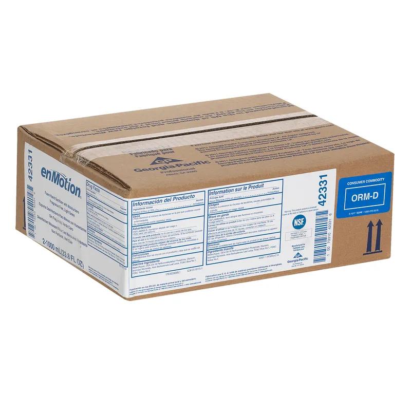enMotion® Hand Sanitizer Foam 1000 mL Green Refill E3 Rated 2/Case