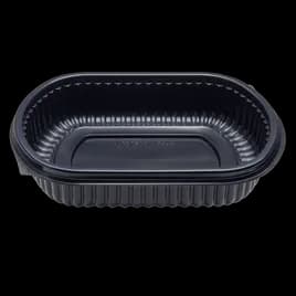 Take-Out Container 24 OZ PP Black Microwave Safe 300/Case