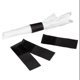 Napkin Bands 4.5X1.5 IN Black 4000/Case