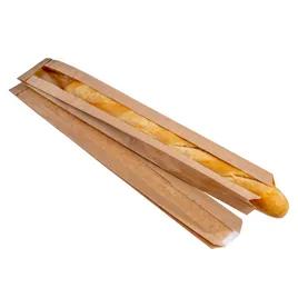 Bread Baguette Bag 3.5X2X24 IN Paper Natural Plain Panel 1000/Case