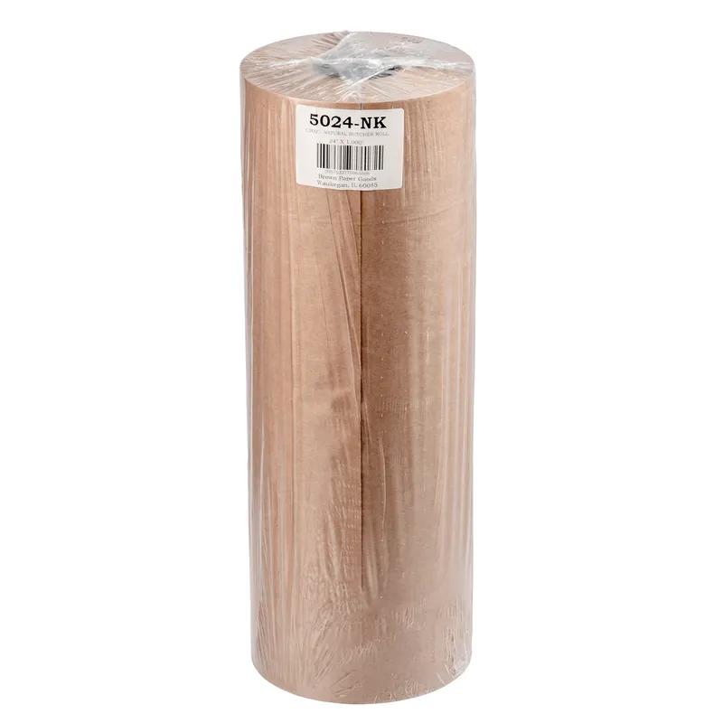 Steak & Butcher Paper Roll 24IN X1000FT Natural Plain 1/Roll