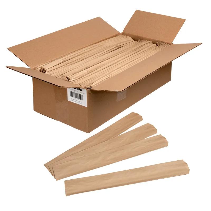 Bread Bag 3.5X2X24 IN Paper Natural Plain 1000/Case