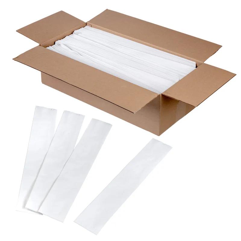 Bread Baguette Bag 3.5X2X24 IN Paper White Plain 1000/Case