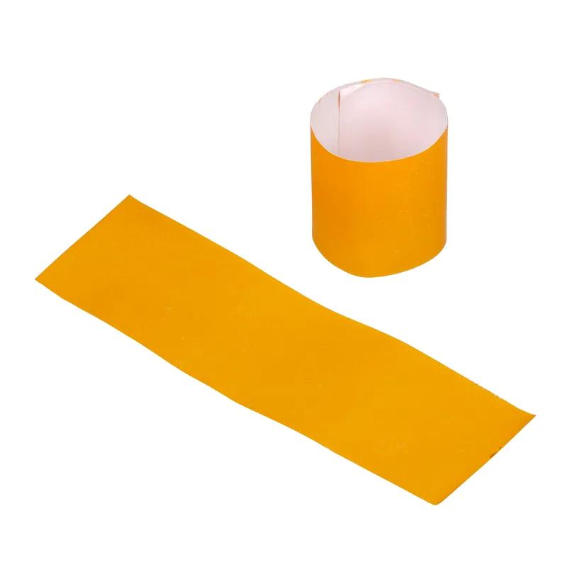 Napkin Bands 4.5X1.5 IN Yellow 4000/Case