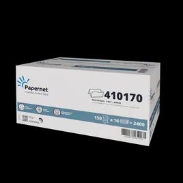 Papernet Dry Tech Folded Paper Towel 9.5X9.25 IN White Multifold 2400/Case