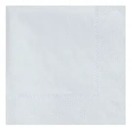 Beverage Napkins 9X9 IN White 1PLY Embossed 4000/Case