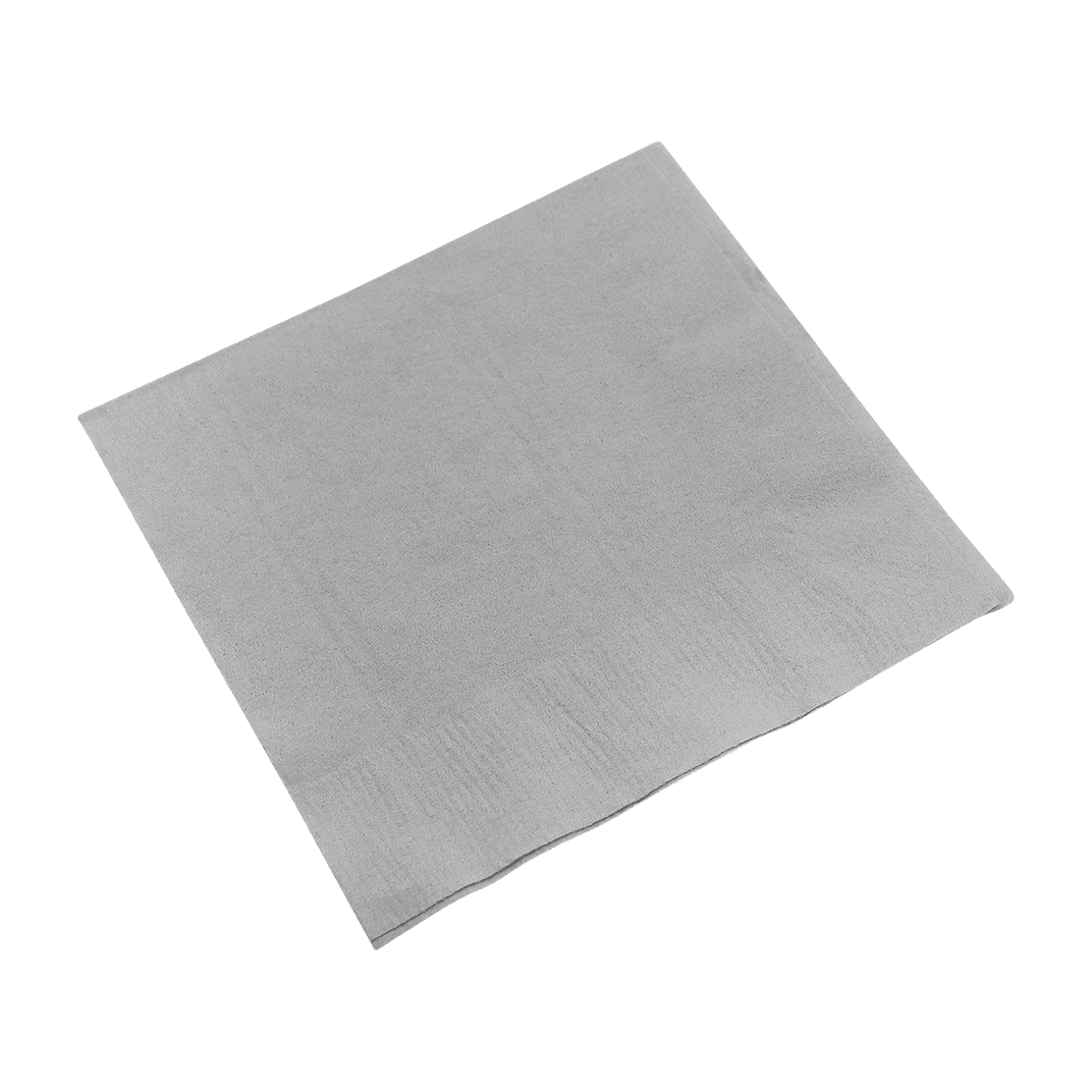 Beverage Napkins 10X10 IN Gray 2PLY 1000/Case