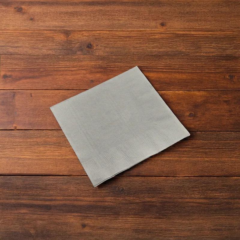 Beverage Napkins 10X10 IN Gray 2PLY 1000/Case