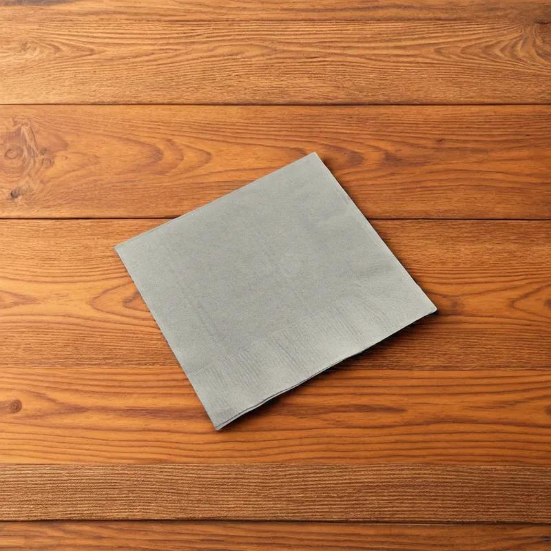 Beverage Napkins 10X10 IN Gray 2PLY 1000/Case