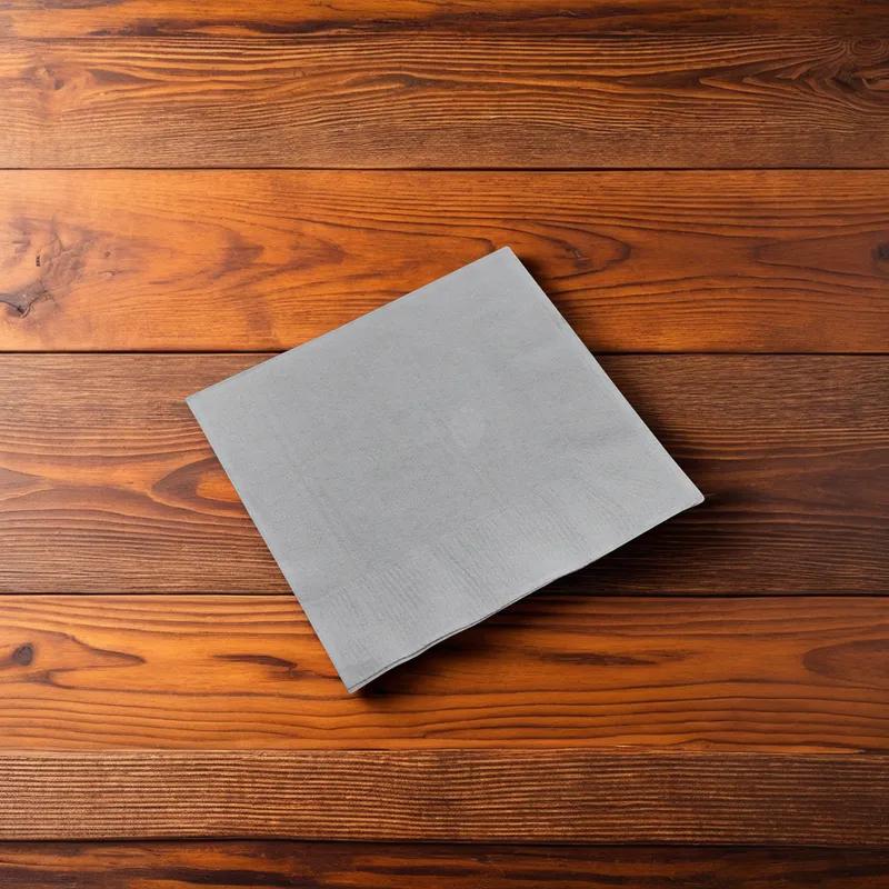 Beverage Napkins 10X10 IN Gray 2PLY 1000/Case