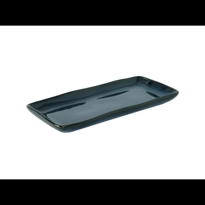 TuxTrendz Artisan Tray 11.625X5.125 IN China Night Sky Rectangle Fully Vitrified 12/Case