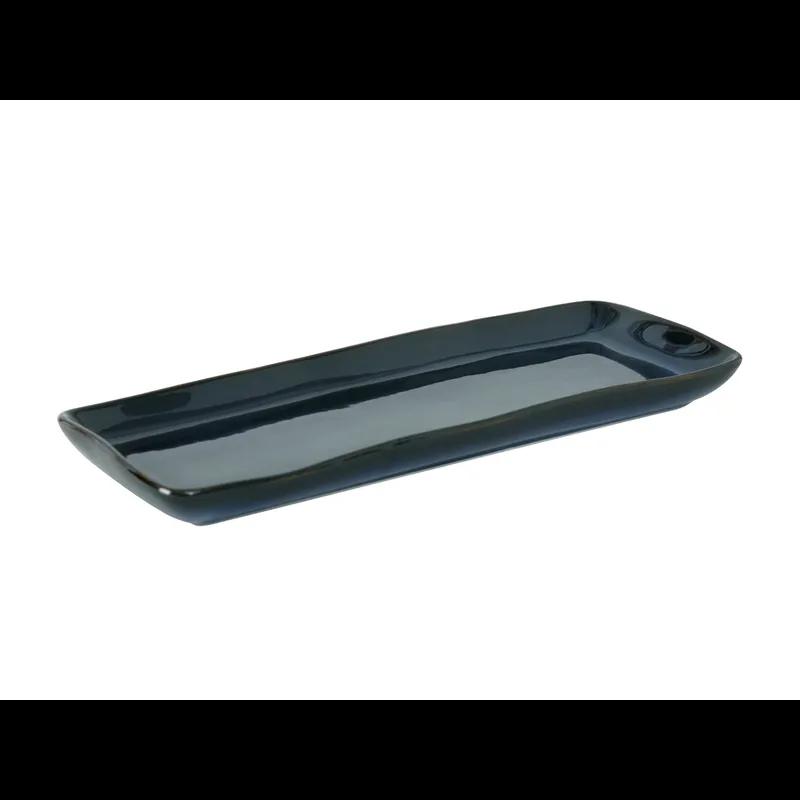 TuxTrendz Artisan Tray 13.75X5 IN China Night Sky Rectangle Fully Vitrified 12/Case