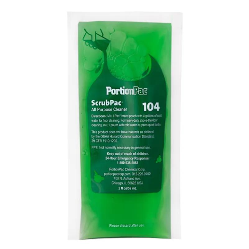 ScrubPac® Fresh Scent All Purpose Cleaner 2 FLOZ Multi Surface Concentrate 72/Box