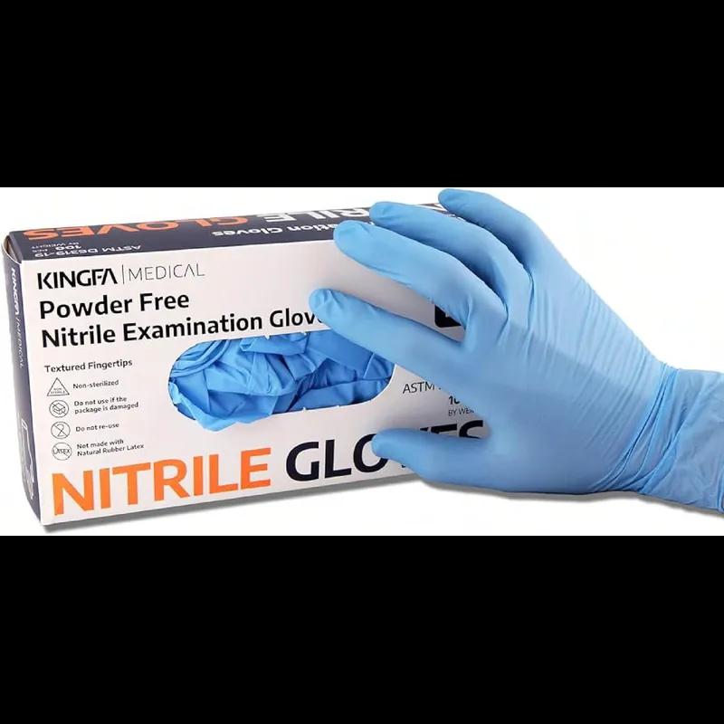 Gloves XL Blue Nitrile 1000/Case